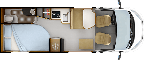 Inredningsvariant för dagen RAPIDO V62